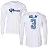 Eastern Illinois University Football White Performance Long Sleeve - #3 Pierce Holley