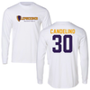 Lipscomb University Basketball White Long Sleeve - #30 Ross Candelino