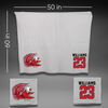 Jacksonville State University Football Gray Blanket - #23 Jaylen Williams