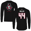 Austin Peay State University Football Black Mascot Performance Long Sleeve - #44 Kyan Miller