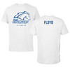 University of Alabama in Huntsville TF and XC White Performance Tee - Hayden Floyd