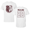 Alabama A&M University Soccer White Tee - #28 Victoria Mealing