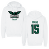 Northeastern State University Soccer White Hoodie - #15 Mung Mang