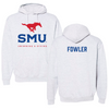 Southern Methodist University Swimming & Diving Gray Hoodie - Jaclynn Fowler