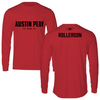 Austin Peay State University TF and XC Red Jersey Performance Long Sleeve - Celeania Rollerson