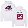Stony Brook University Lacrosse Gray Hoodie - #23 Sam Gotham