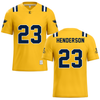 East Tennessee State University Gold Football Jersey - #23 Jayvon Henderson