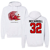 Jacksonville State University Football Gray Hoodie - #32 Micah McCarroll