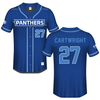 Eastern Illinois University Blue Baseball Jersey - #27 Eli Cartwright