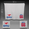 Southern Methodist University Soccer Gray Blanket - #66 Haven Empey