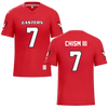 Eastern Washington University Red Football Jersey - #7 Efton Chism III