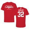 University of Houston Softball Red Tee - #32 Bethany Aguilar