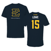 East Tennessee State University Volleyball Navy Tee - #15 Amanda Lowe