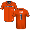 University of Texas at San Antonio Orange Baseball Jersey - #1 Matt King