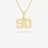 Gold Presidents Pendant and Chain - #90 Arvin Hilton