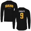 University of Idaho Soccer Black Performance Long Sleeve - #9 Mia Zubiate