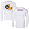 Loyola University-Chicago TF and XC White Mascot Long Sleeve - Lily Mataway