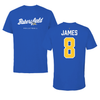 California State University-Bakersfield Volleyball Blue Tee - #8 Charli James