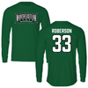 Northeastern State University Football Green Long Sleeve - #33 Lucas Roberson