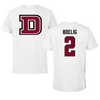 Dean College Field Hockey White Tee - #2 Jordan Boelig