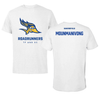 California State University-Bakersfield TF and XC White Performance Tee - Jacob Mounmanivong