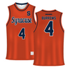 Syracuse University Orange Basketball Jersey - #4 Sophie Burrows
