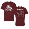 Mississippi State University Volleyball Maroon Tee - #24 Cayley Hanson