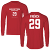 University of Houston Baseball Red Long Sleeve - #29 Jonathan French