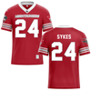 Western Colorado University Red Football Jersey - #24 Tommy Sykes