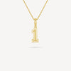 Gold Presidents Pendant and Chain - #1 Olivia Howard