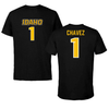 University of Idaho Football Black Jersey Performance Tee - #1 Ricardo Chavez