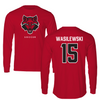 Arkansas State University Soccer Red Performance Long Sleeve - #15 Ana Wasilewski