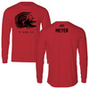 Jacksonville State University TF and XC Red Mascot Performance Long Sleeve - Caden Meyer