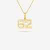 Gold Presidents Pendant and Chain - #62 Michael Odell