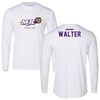 McKendree University Bowling White Performance Long Sleeve - Kristopher Walter