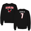 Eastern Washington University Football Black Eagles Crewneck - #7 Efton Chism III