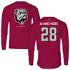 Dean College Lacrosse Cardinal Long Sleeve - #28 Diego Alvarez-Segee