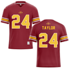 Iowa State University Red Football Jersey - #24 Quentin Taylor