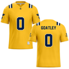 East Tennessee State University Gold Football Jersey - #0 Cody Goatley