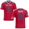 Stony Brook University Red Football Jersey - #10 Taylor Bolesta