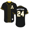 Appalachian State University Black Softball Jersey - #24 Kaylie Northrop