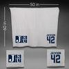 Jackson State University Softball Gray Blanket - #42 Jace Jackson