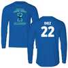 Texas A&M University-Corpus Christi Basketball Blue Islanders Performance Long Sleeve - #22 Claudia Diez