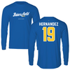 California State University-Bakersfield Soccer Blue Long Sleeve - #19 Alyssa Hernandez