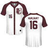 Alabama A&M University White Baseball Jersey - #16 Evan Hurlburt