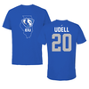 Eastern Illinois University Volleyball Blue State Tee - #20 Julia Udell