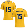 East Tennessee State University Gold Football Jersey - #15 Ty Anderson