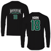 Northeastern State University Softball Black Jersey Performance Long Sleeve - #18 Felicity Horn