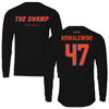 University of Florida Softball Black Performance Long Sleeve - #47 Ariel Kowalewski