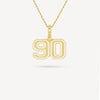 Gold Presidents Pendant and Chain - #90 Amondi James